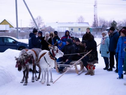 Умчи меня, олень, в свою страну оленью